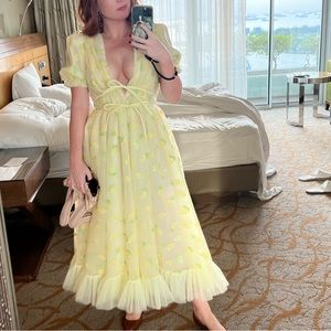 Lemon 🍋 dress by Lirika Matoshi